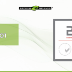 Logo della certificazione ISO/IEC 27001 emesso dall'ente di certificazione BQC e il logo di Sistema Azienda